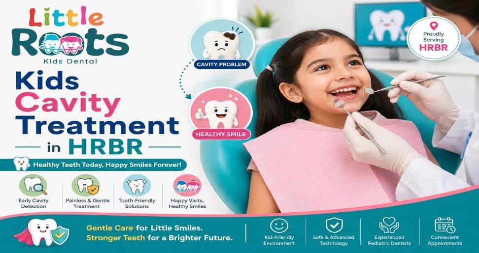 Kids Cavity Treatment in HRBR