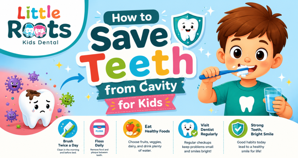 How to Save Teeth from Cavity for Kids