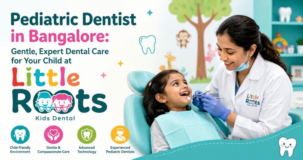 Pediatric Dentist in Bangalore: Gentle, Expert Dental Care for Your Child at Little Roots Dental Clinic