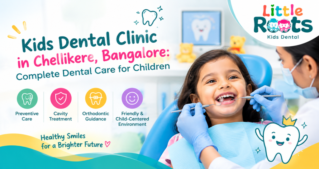 Kids Dental Clinic in Chellikere Bangalore | Little Roots