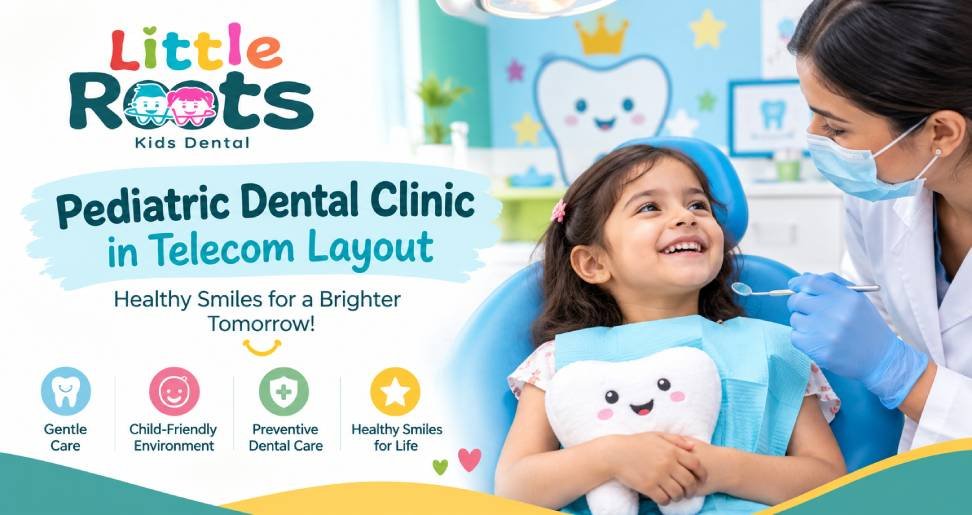 Pediatric Dental Clinic in Telecom Layout